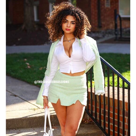 ZARA High-Waisted Skort NWT - Picture 6 of 16